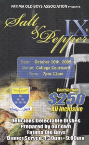 Salt and Pepper IX flyer