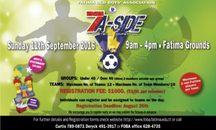 FOBA 7-A-Side Football Tournament 2016