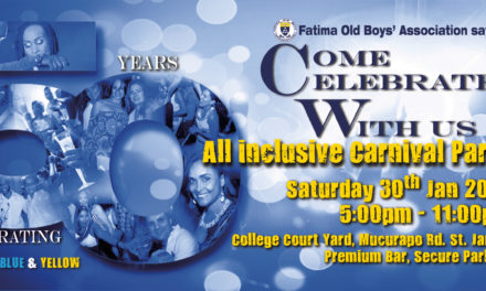 Fatima All-Inclusive Fete 2016 : Alumni Ticket Lottery