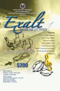 EXALT-Acts of Praise flyer (Custom)