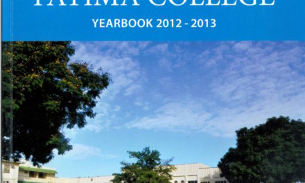 Fatima College School Annual 2012-2013