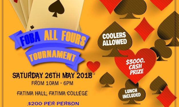 2018 All Fours Tournament