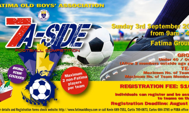 Register for the 2017 Football Tournament