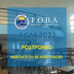 2023 AGM Postponed