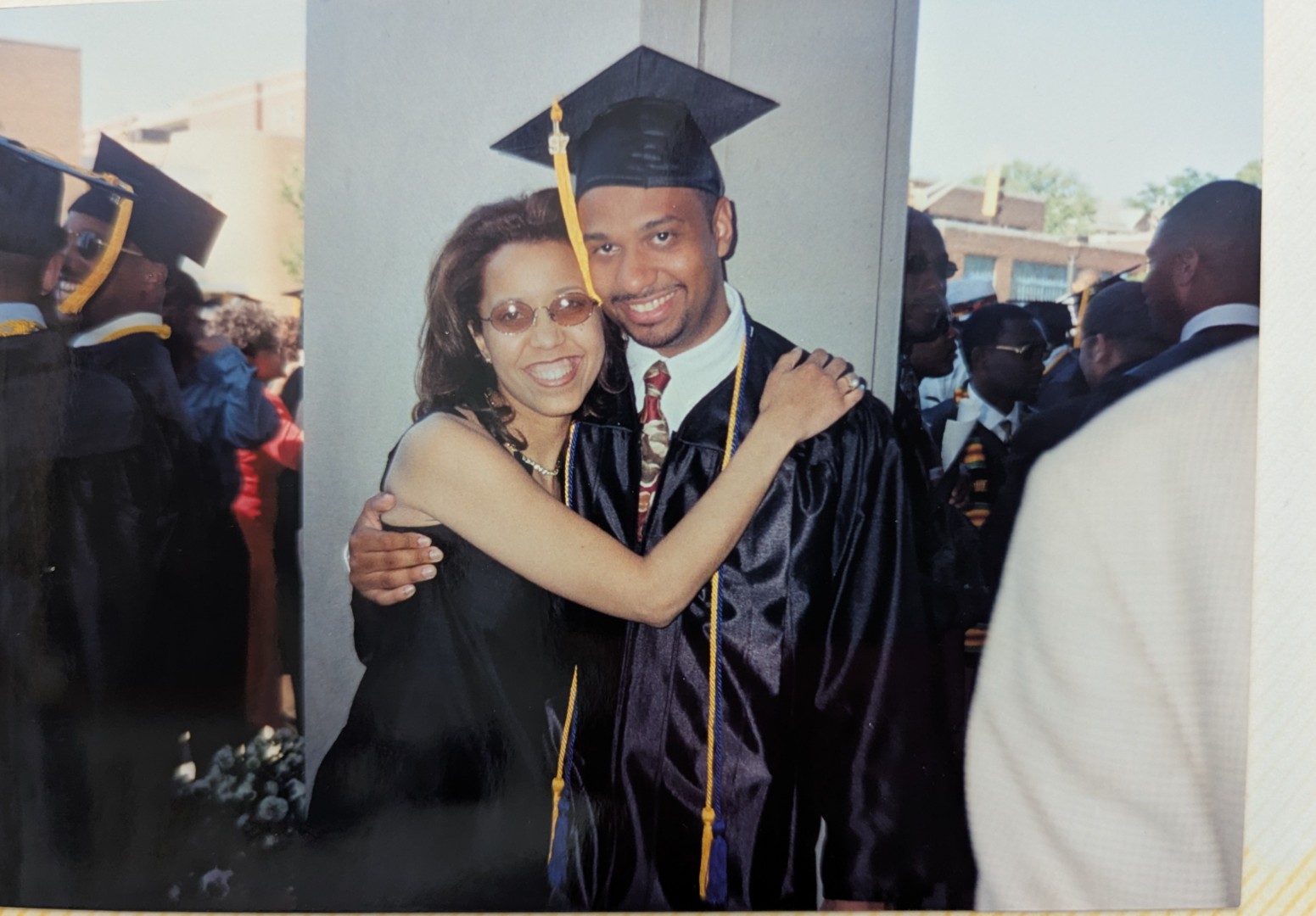 Nick Fuller and Nicole_Morehouse College Graduation 1997 (Large)
