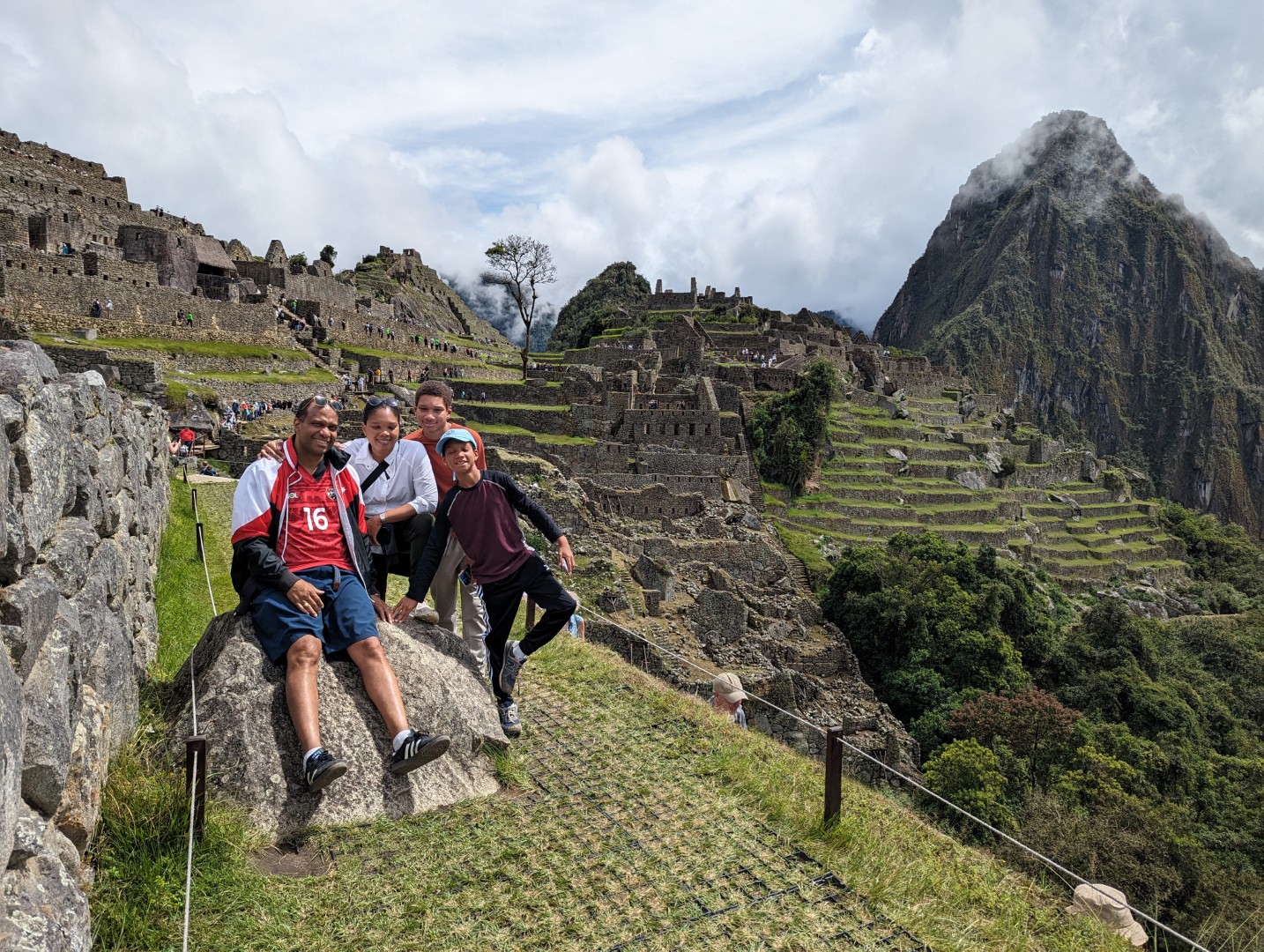 Nick Fuller and family_2024_Machu Picchu Peru (Large)